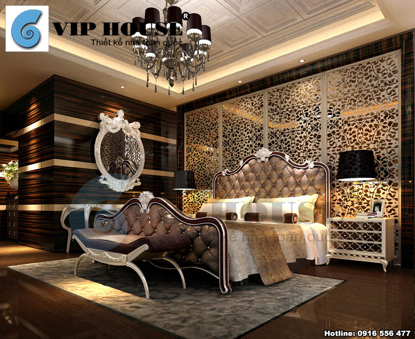 Thiết kế nội thất phòng ngủ khách sạn đa phong cách